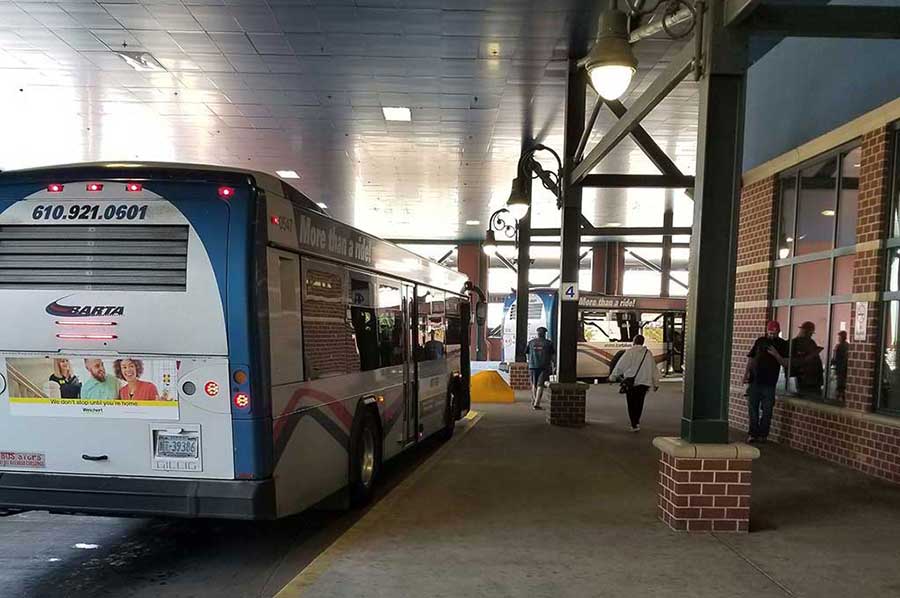 BARTA Transportation Center in Reading, Berks County