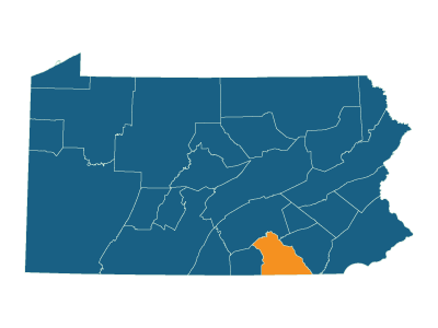 York Area map